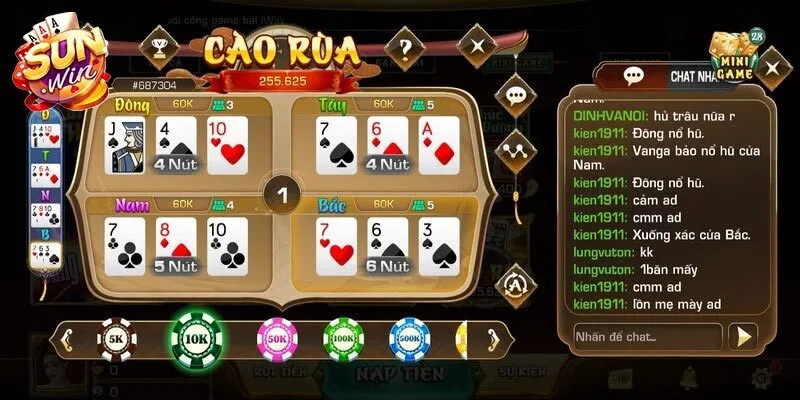 Chiến thuật chơi game Bài Cào rùa bất bại dù là người mới