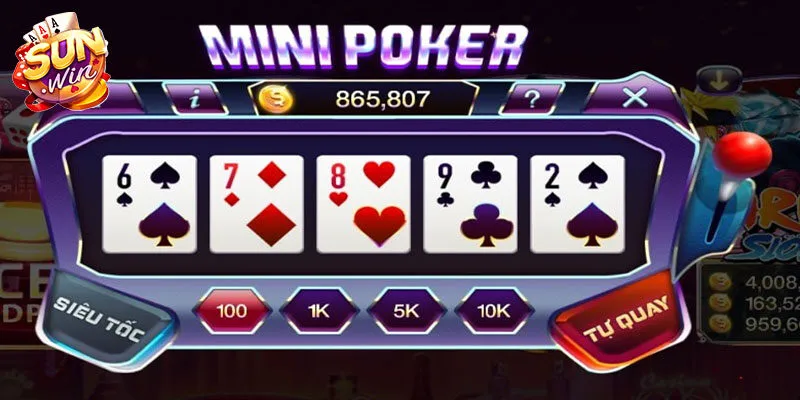 Mẹo thắng Poker mini bạn mới nên theo