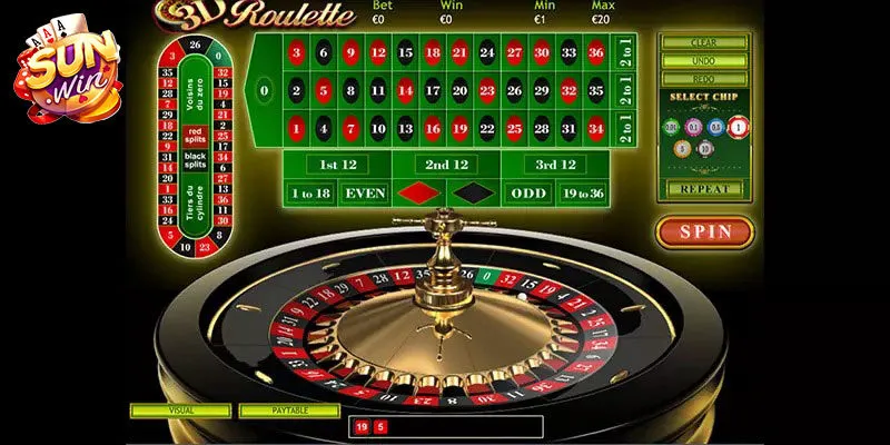 Mẹo chơi Roulette 3D Sunwin