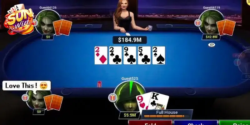 Bỏ túi kinh nghiệm chơi Poker Sunwin thắng lớn cho người mới